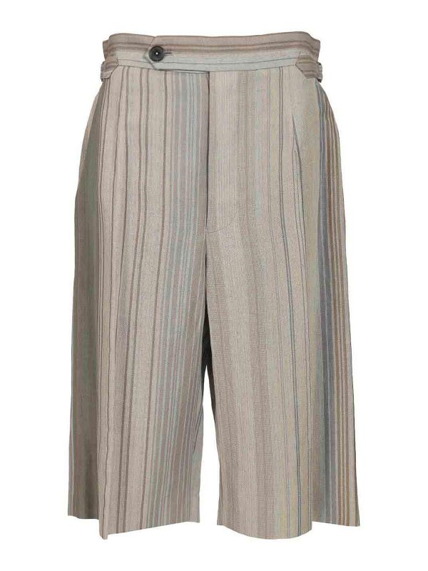 VIVIENNE WESTWOOD: Hosen Shorts - Shorts - Grau