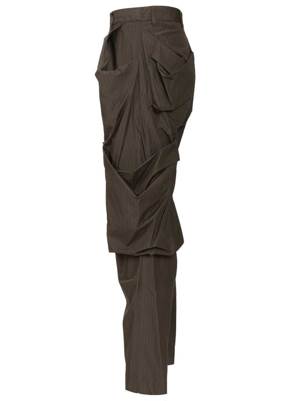 カジュアルパンツ - ブラウン shop online: VIVIENNE WESTWOOD