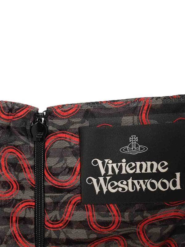 VIVIENNE WESTWOOD buy online 膝丈ドレス - マルチカラー