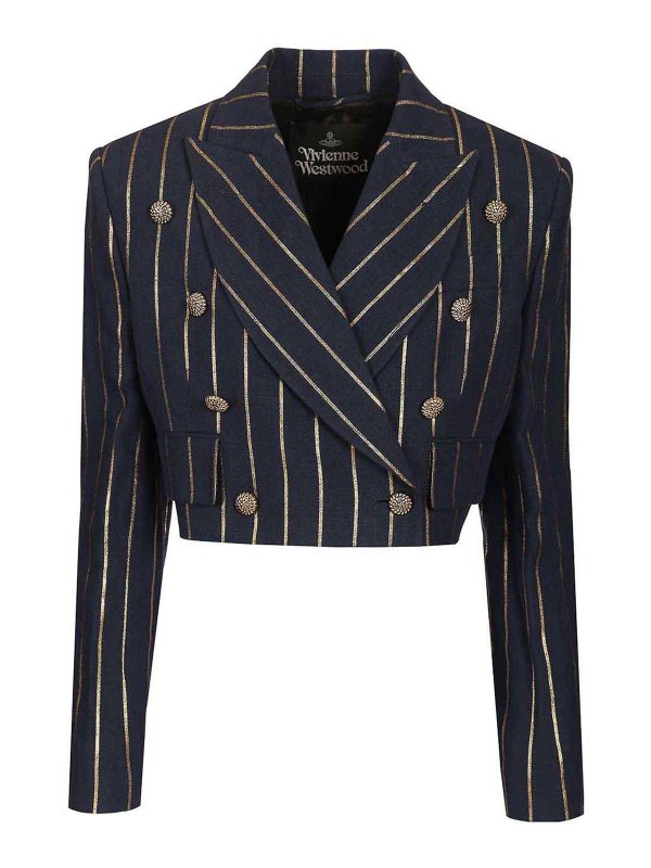 VIVIENNE WESTWOOD: Blazer - Blazer - Blau