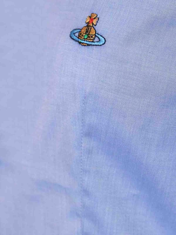 シャツ - ライトブルー shop online: VIVIENNE WESTWOOD