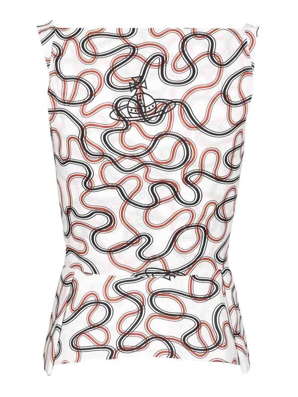 VIVIENNE WESTWOOD: Tops und Tank Tops online - Top - Weiß
