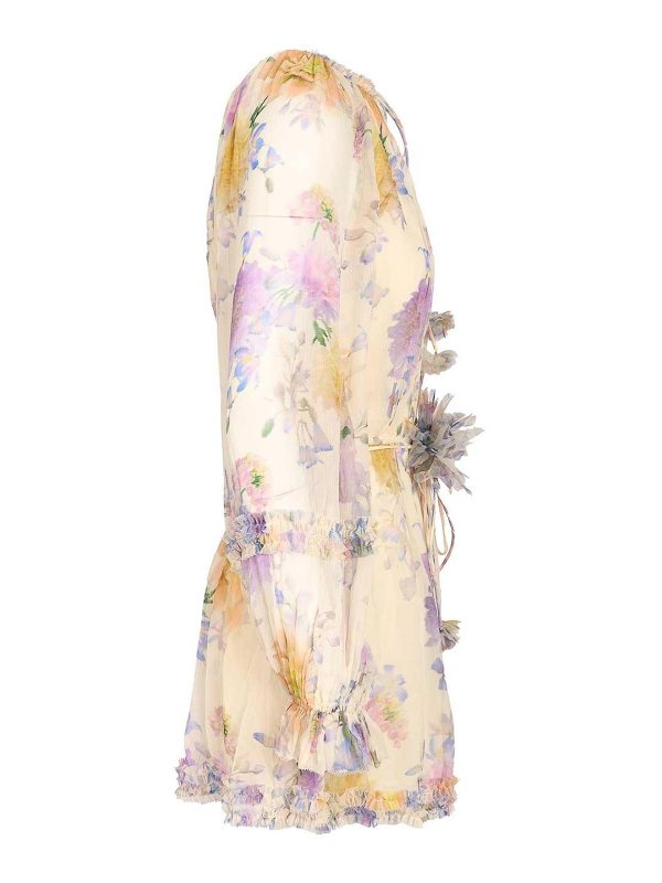 The Best Shops ZIMMERMANN: jumpsuits - Luna Ruffle Playsuit