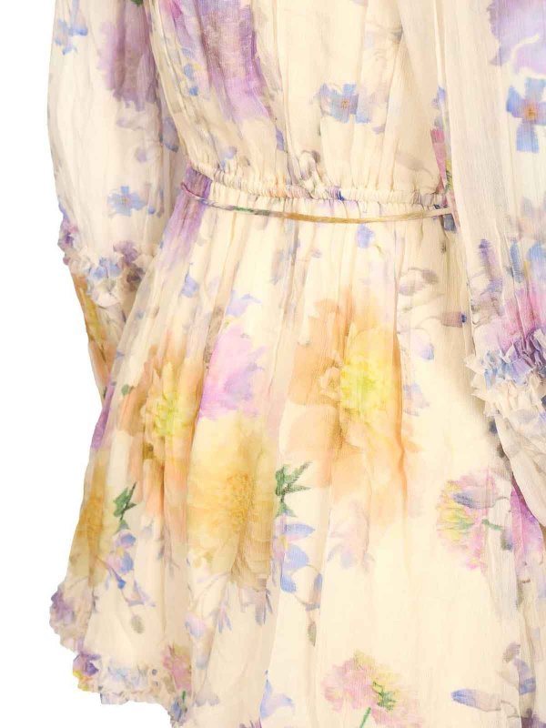 ZIMMERMANN buy online Luna Ruffle Playsuit