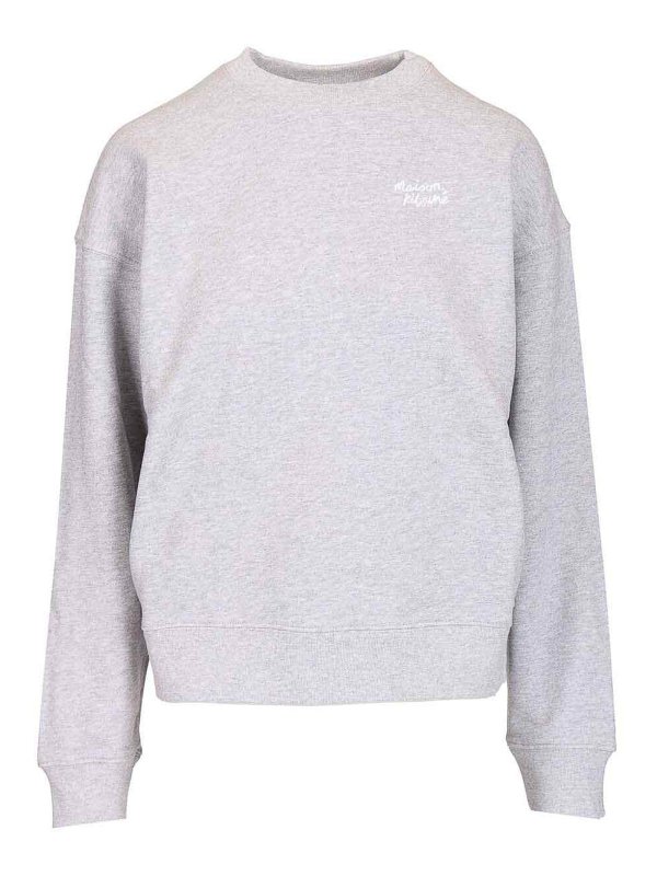 MAISON KITSUNÉ: Sudaderas y suéteres - Sudadera - Gris