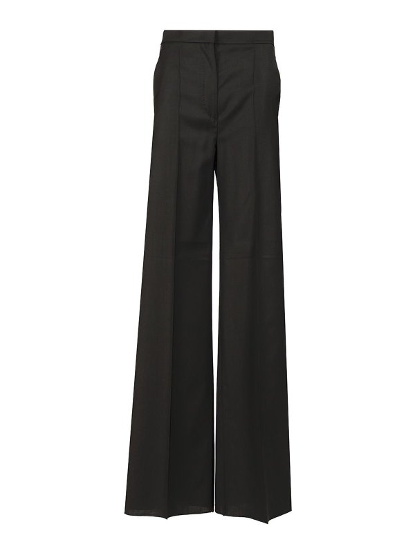 Max Mara: Casual Hosen - Casual Hose - Schwarz