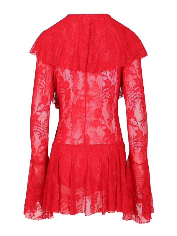 Norma Kamali: Robes courtes online - Robe Courte - Rouge