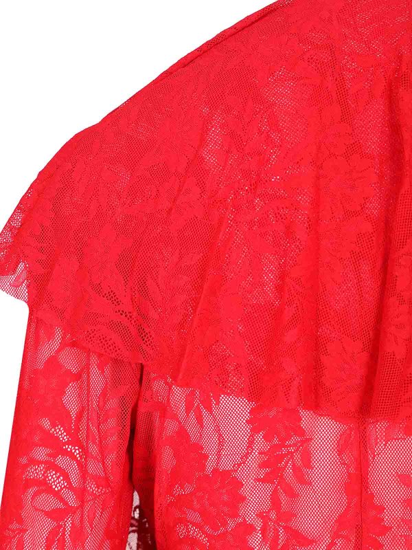 Norma Kamali buy online Robe Courte - Rouge