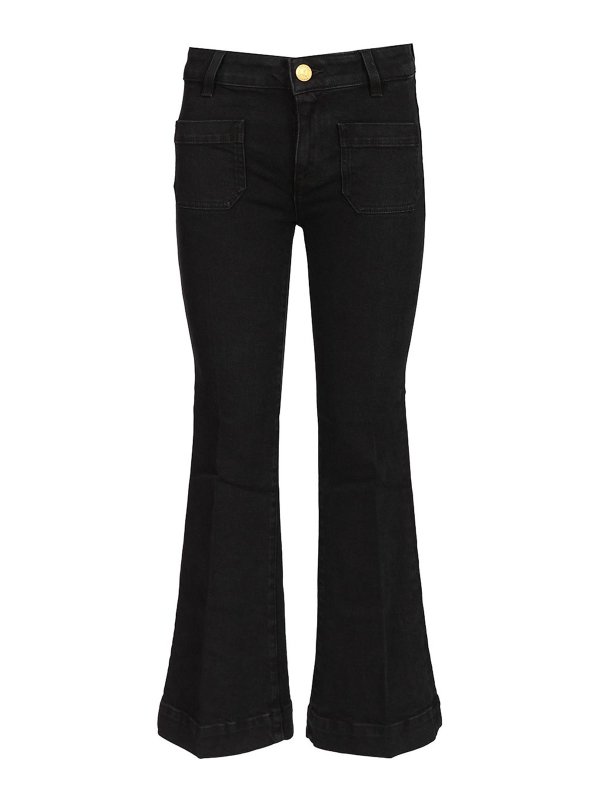 SEAFARER: Bootcut - Bootcut Jeans - Schwarz