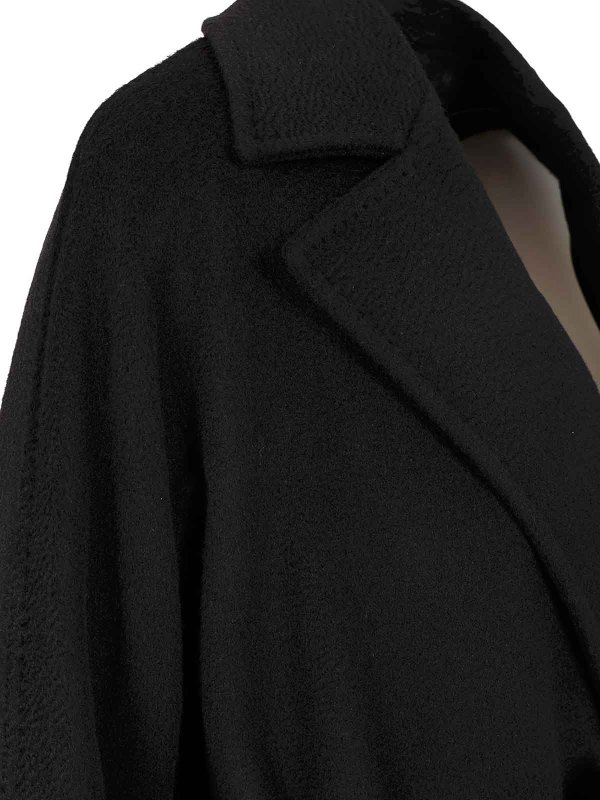 The Best Shops MAX MARA STUDIO: knee length coats - Wool Dressing Gown Coat
