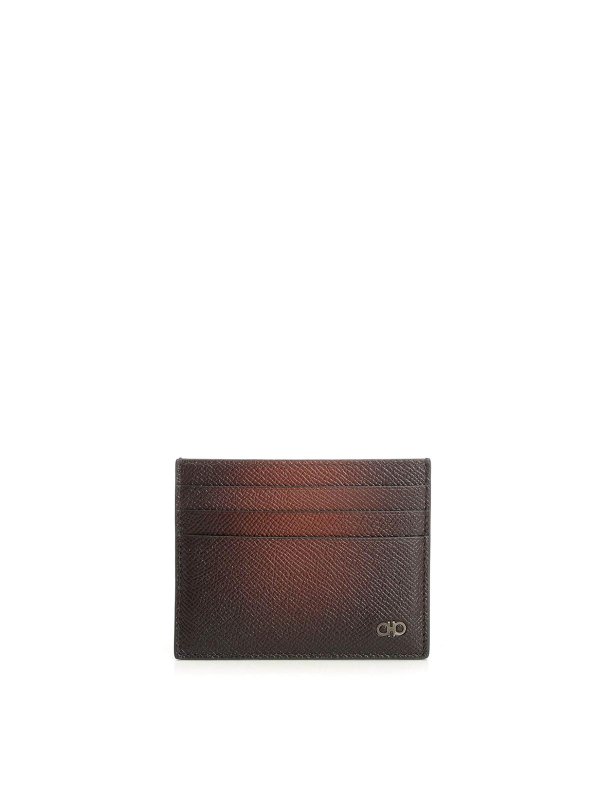 SALVATORE FERRAGAMO: 財布＆ポーチ - 財布 - ブラウン