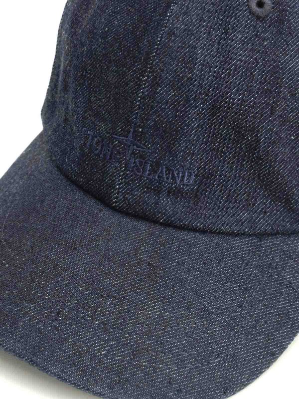Hut - Blau shop online: STONE ISLAND