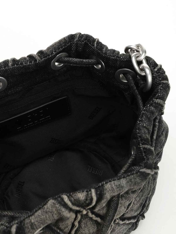 Charm-D S-Bucket Bag shop online: DIESEL