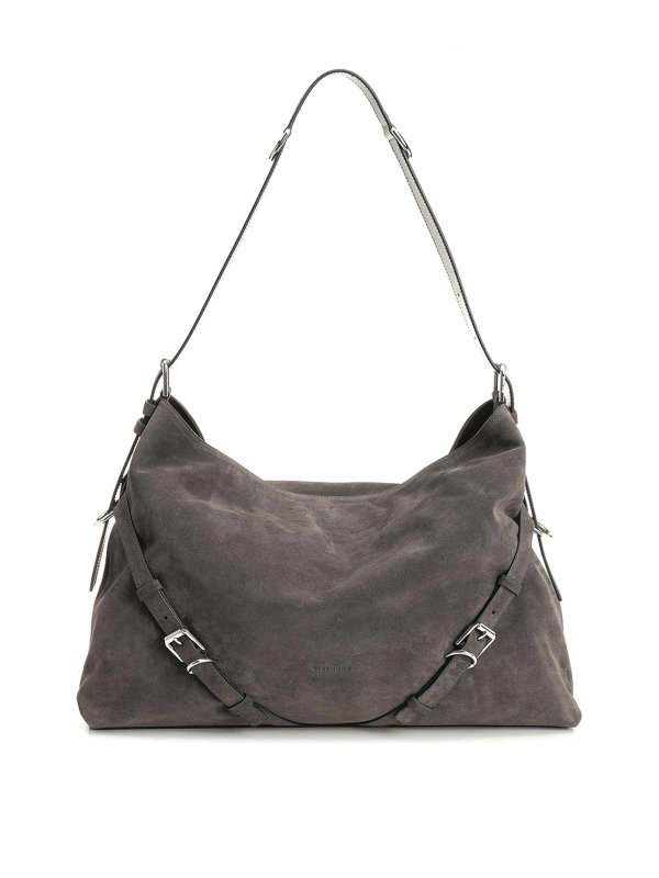GIVENCHY: ショルダーバッグ - ショルダーバッグ - グレー