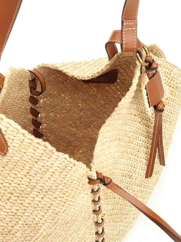 Schultertasche - Beige shop online: ISABEL MARANT