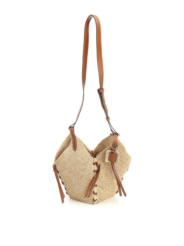 ISABEL MARANT: Schultertaschen - Schultertasche - Beige