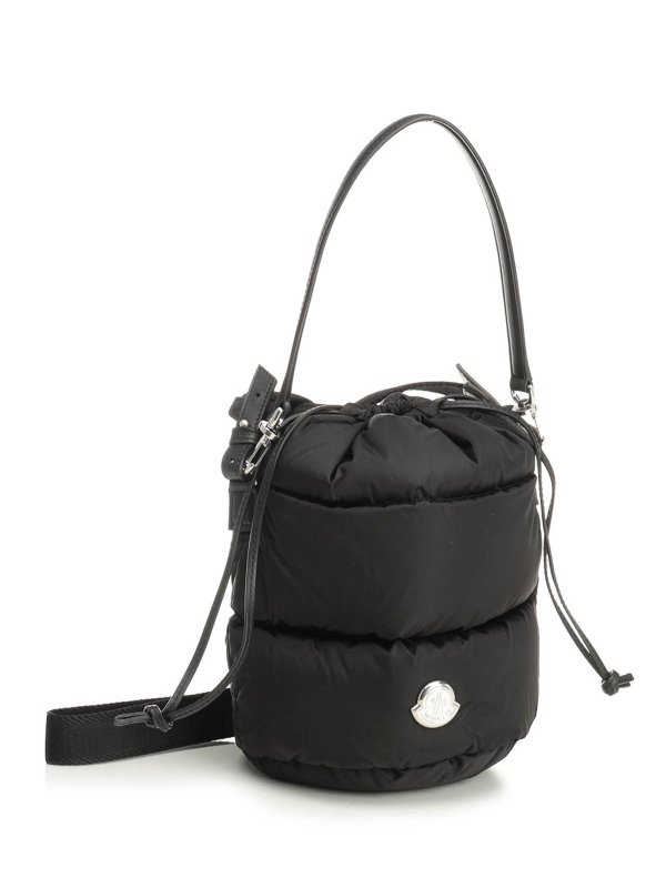 MONCLER: バケットバッグ online - バケットバッグ - 黒