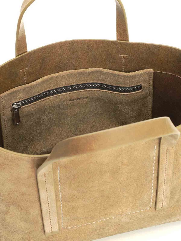Suede Mini Shopper shop online: RICK OWENS