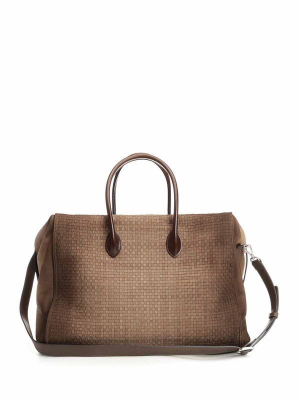 The Best Shops SANTONI: Koffer und Reisetaschen - Reisetasche - Braun
