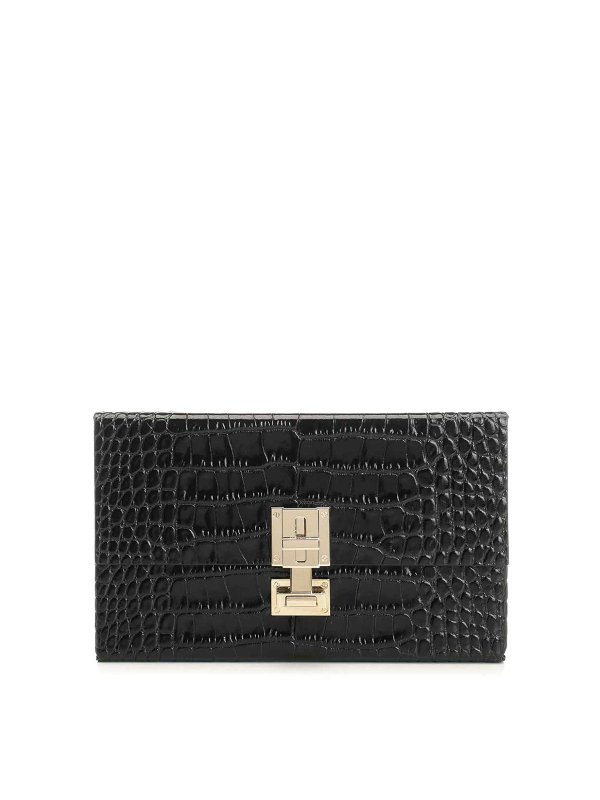 TOM FORD: Clutch - Pochette - Noir