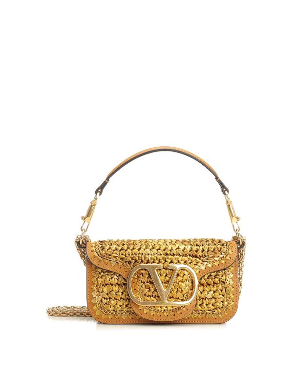 VALENTINO GARAVANI: ショルダーバッグ - ショルダーバッグ - 金