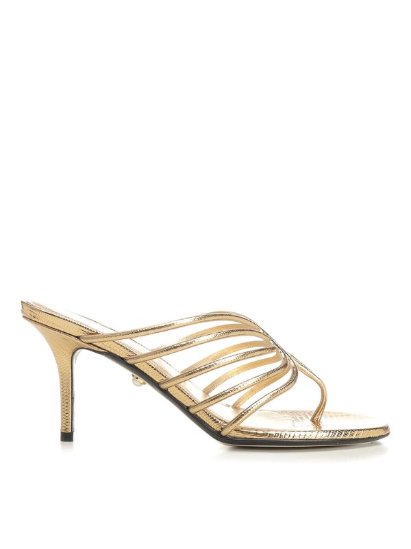 ALEVI MILANO: Mules - Mules - Or