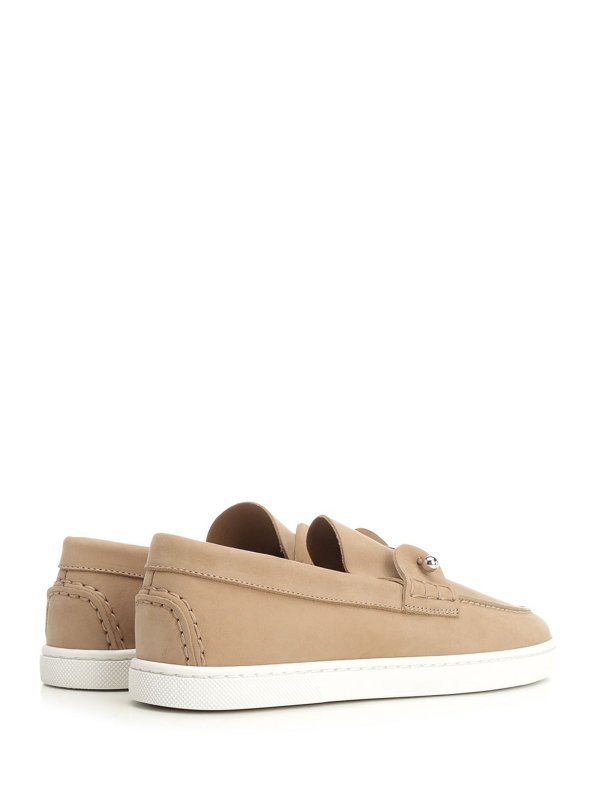 CHRISTIAN LOUBOUTIN: ロファー＆スリッパ online - ローファー - ベージュ