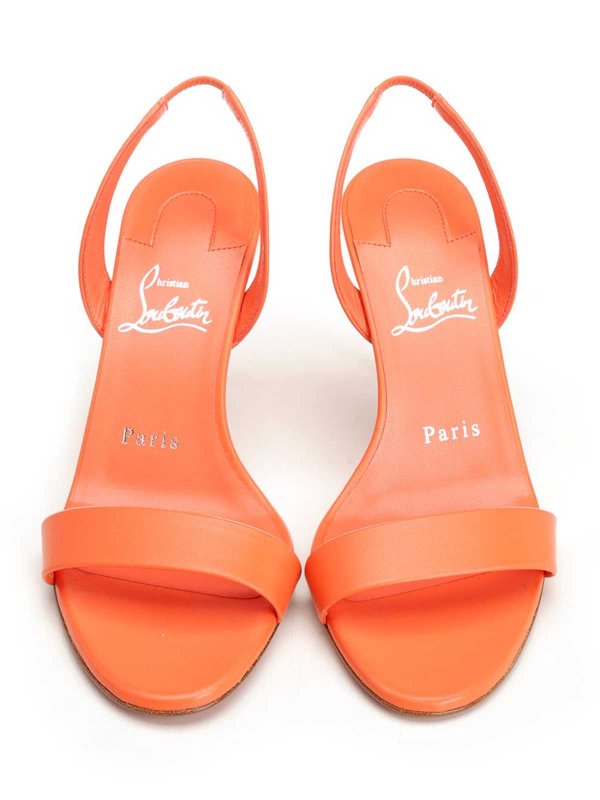 CHRISTIAN LOUBOUTIN buy online サンダル - オレンジ