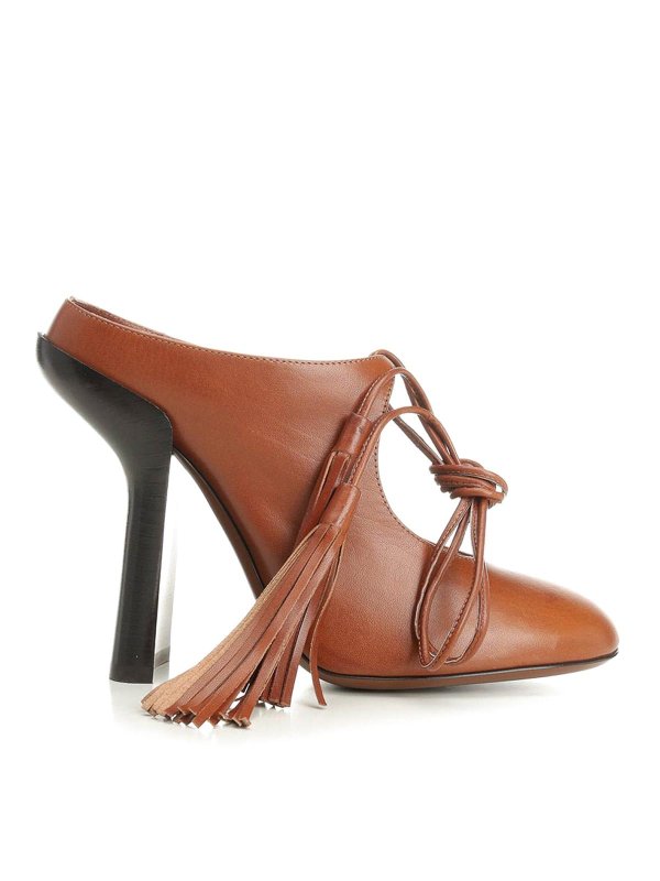 DRIES VAN NOTEN: court shoes - Lace-Up Dcollet