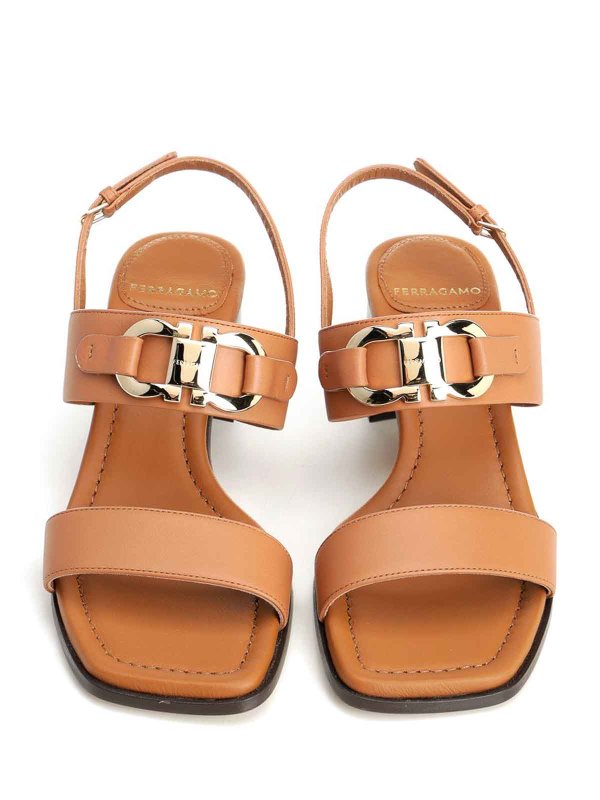 SALVATORE FERRAGAMO buy online サンダル - ブラウン