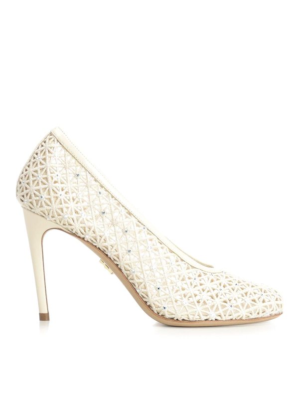 SALVATORE FERRAGAMO: court shoes - Macram Pumps