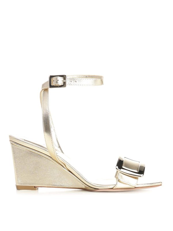 ROGER VIVIER: サンダル - サンダル - 金