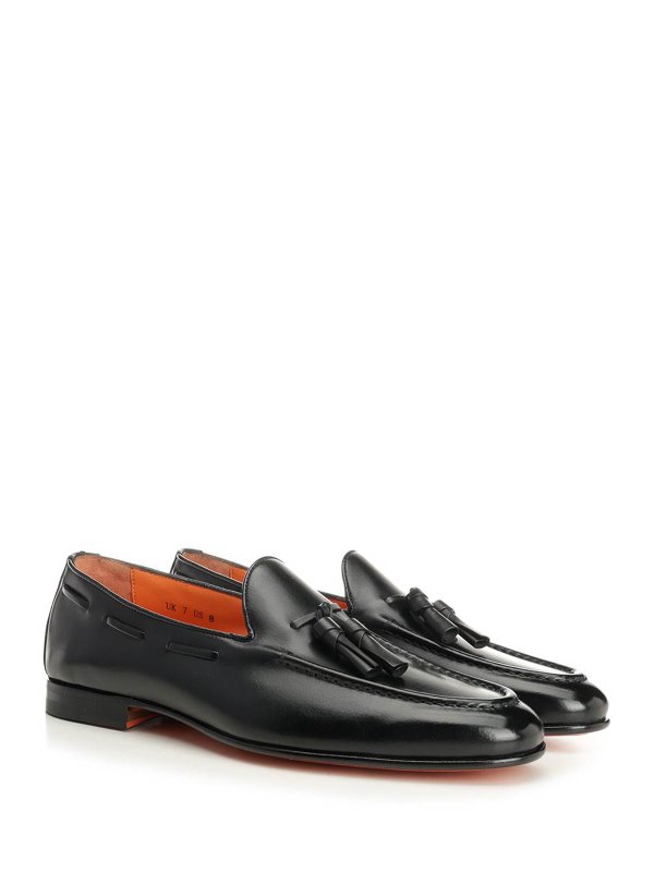 SANTONI: ロファー＆スリッパ online - ローファー - 黒