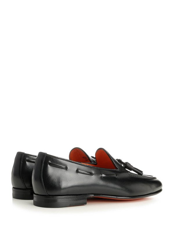 The Best Shops SANTONI: ロファー＆スリッパ - ローファー - 黒