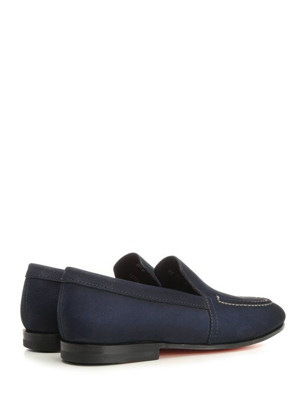The Best Shops SANTONI: Mocassini e slippers - Malibu Suede Moccasin