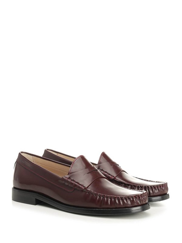 Stuart Weitzman: Mocasines y Zapatillas online - Mocasines - Rojo Oscuro