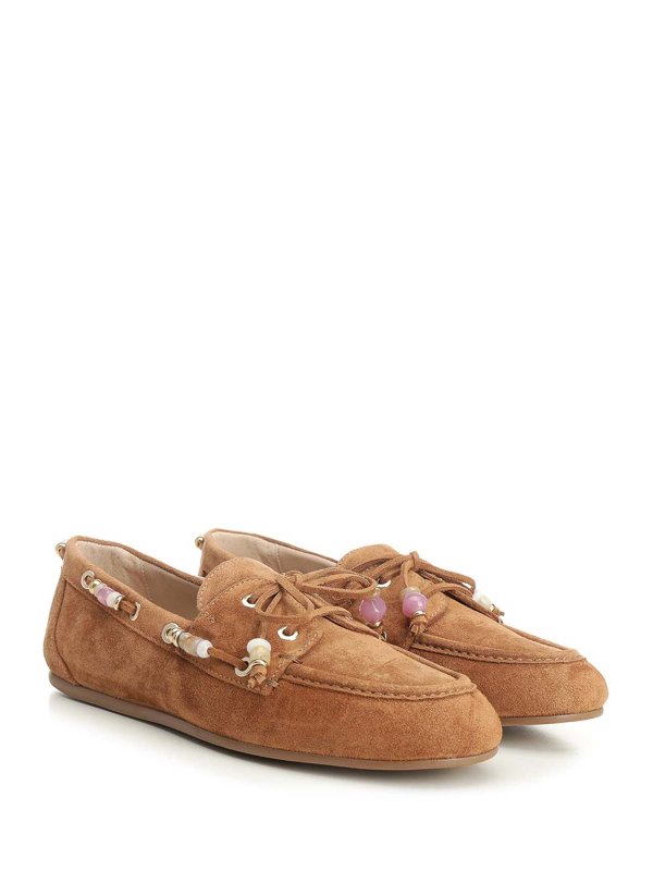 Stuart Weitzman: Mokassins und Slippers online - Mokassins - Braun