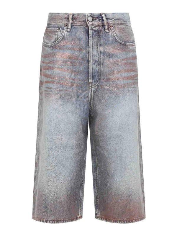 Acne Studios: Hosen Shorts - Shorts - Blau