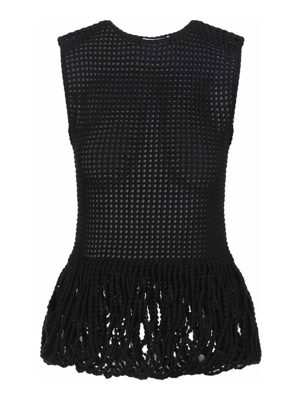 Alaïa: Tops & Débardeurs - Top - Noir