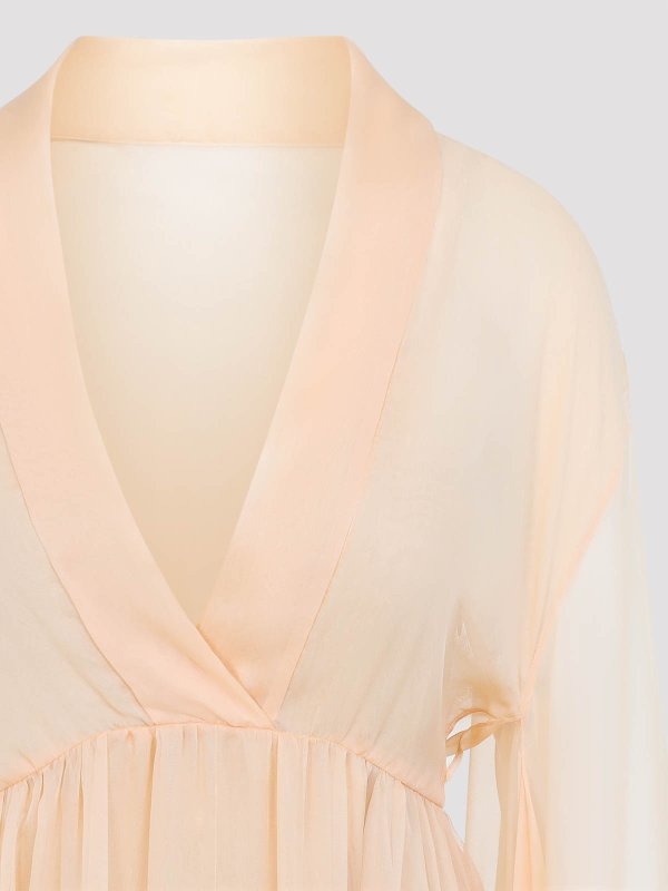 The Best Shops ALBERTA FERRETTI: Maxikleider - Maxikleid - Beige