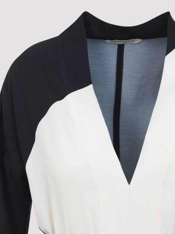 The Best Shops ALBERTA FERRETTI: ニーレングスドレス - 膝丈ドレス - 黒