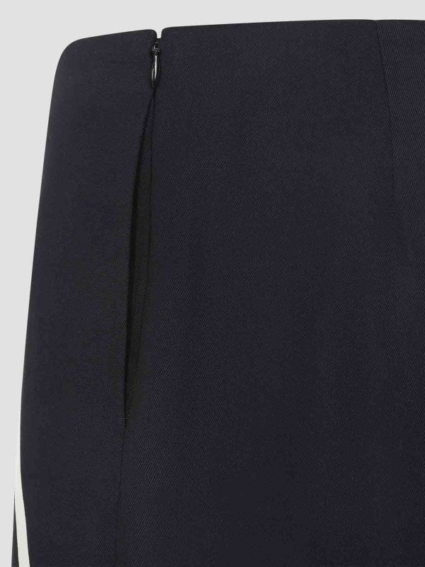 Twill Printed Pants shop online: ALBERTA FERRETTI