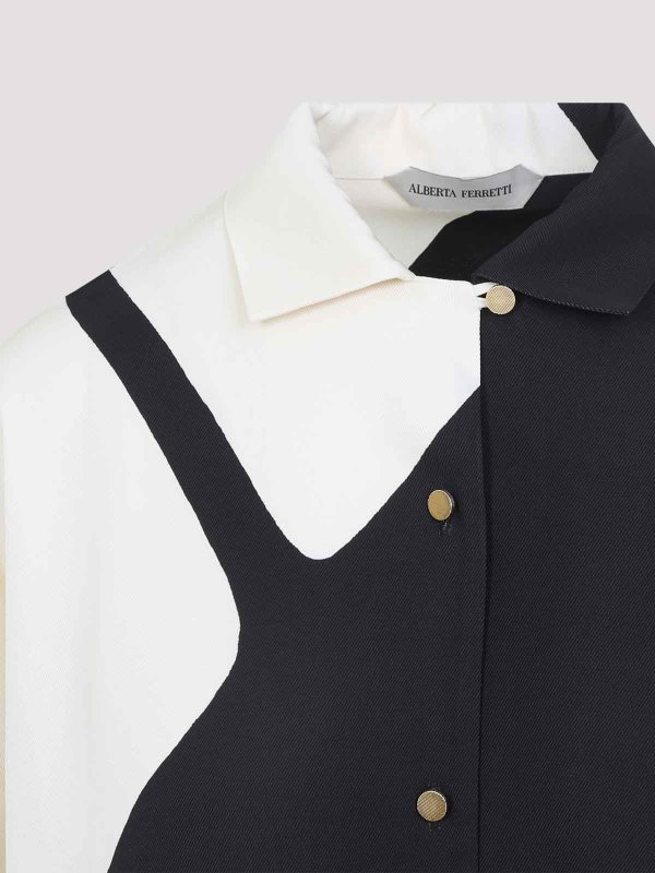 The Best Shops ALBERTA FERRETTI: shirts - Twill Shirt