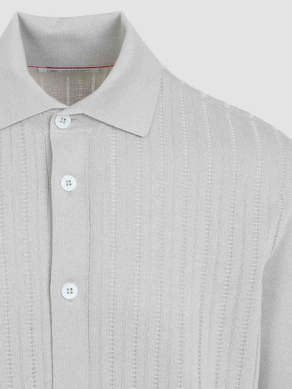 The Best Shops BRUNELLO CUCINELLI: ポロシャツ - ポロシャツ - グレー