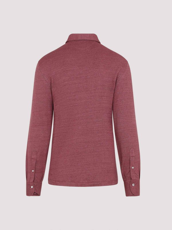 BRUNELLO CUCINELLI: Polos  online - Polo - Rouge