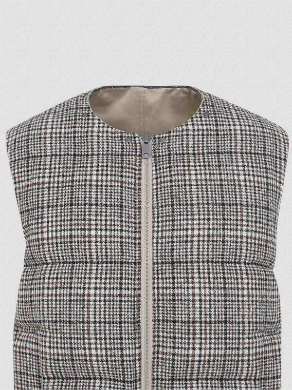 The Best Shops BRUNELLO CUCINELLI: Padded Reversible Vest