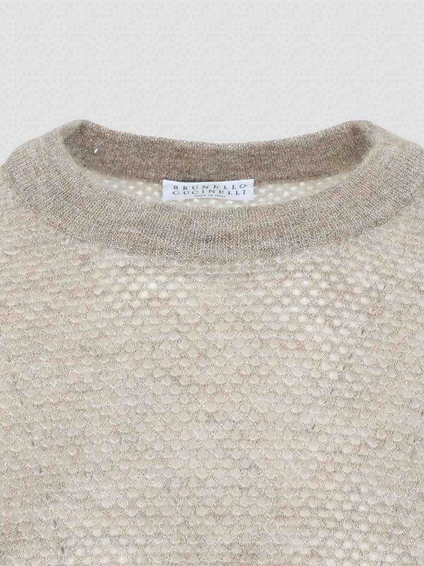 Sweater Soft Net Pullover shop online: BRUNELLO CUCINELLI