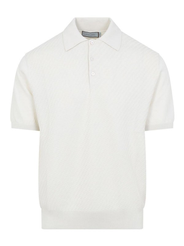 CANALI: polo shirts - Cotton Polo
