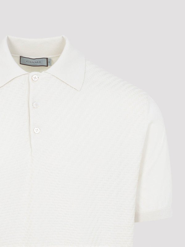 The Best Shops CANALI: polo shirts - Cotton Polo