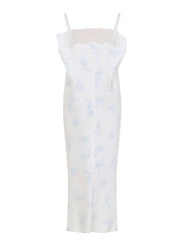 CARVEN: Knielange Kleider - Knielanges Kleid - Hellbeige